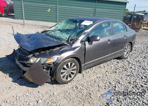 2009 Honda Civic Ex from USA, damaged, VIN 19XFA168X9E020352